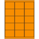 2.6875" x 2"  Sheet Label