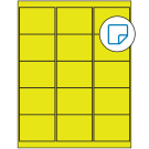 2.6875" x 2"  Sheet Label