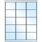 2.6875" x 2"  Sheet Label