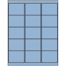2.6875" x 2"  Sheet Label