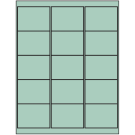 2.6875" x 2"  Sheet Label