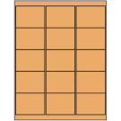2.6875" x 2"  Sheet Label