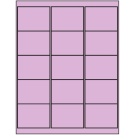 2.6875" x 2"  Sheet Label