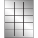 2.6875" x 2"  Sheet Label