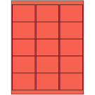 2.6875" x 2"  Sheet Label