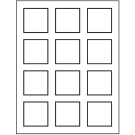 2" x 2"  Sheet Label