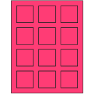 2" x 2"  Sheet Label