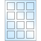 2" x 2"  Sheet Label