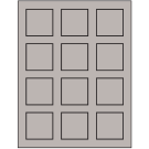 2" x 2"  Sheet Label