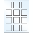 2" x 2"  Sheet Label