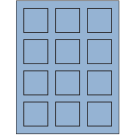 2" x 2"  Sheet Label