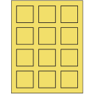 2" x 2"  Sheet Label