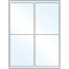 4" x 5"  Sheet Label