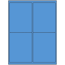 4" x 5"  Sheet Label