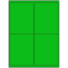 4" x 5"  Sheet Label