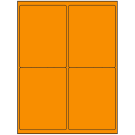 4" x 5"  Sheet Label
