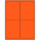 4" x 5"  Sheet Label