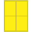 4" x 5"  Sheet Label