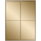 4" x 5"  Sheet Label