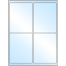 4" x 5"  Sheet Label