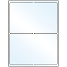 4" x 5"  Sheet Label