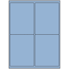 4" x 5"  Sheet Label