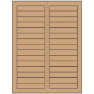 3.4375" x 0.667"  Sheet Label