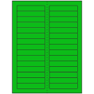 3.4375" x 0.667"  Sheet Label