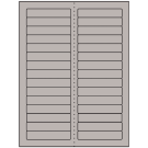 3.4375" x 0.667"  Sheet Label