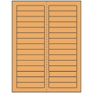 3.4375" x 0.667"  Sheet Label