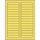 3.4375" x 0.667"  Sheet Label