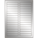 3.4375" x 0.667"  Sheet Label