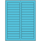 3.4375" x 0.667"  Sheet Label