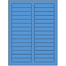 3.4375" x 0.667"  Sheet Label