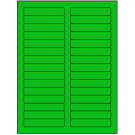 3.4375" x 0.667"  Sheet Label