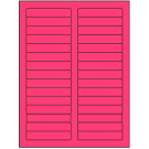 3.4375" x 0.667"  Sheet Label