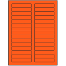 3.4375" x 0.667"  Sheet Label