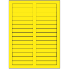 3.4375" x 0.667"  Sheet Label