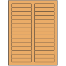 3.4375" x 0.667"  Sheet Label