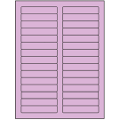 3.4375" x 0.667"  Sheet Label