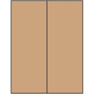 4.25" x 11"  Sheet Label