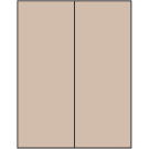 4.25" x 11"  Sheet Label