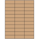 2.83" x 1"  Sheet Label