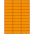 2.83" x 1"  Sheet Label