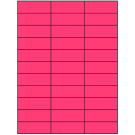 2.83" x 1"  Sheet Label