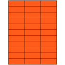 2.83" x 1"  Sheet Label