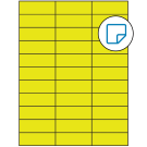2.83" x 1"  Sheet Label