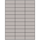 2.83" x 1"  Sheet Label
