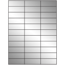 2.83" x 1"  Sheet Label