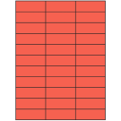 2.83" x 1"  Sheet Label